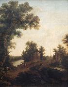 Semyon Shchedrin The Stone Bridge in Gatchina near Constable Square USA oil painting artist
